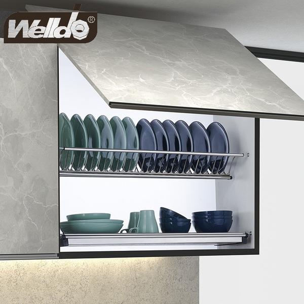 2 tier stainless steel dish drying holder rack