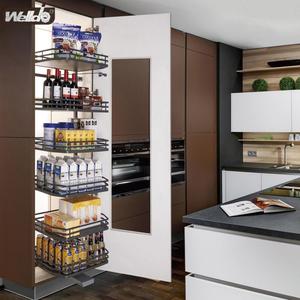 Tall Larder Units For Kitchens - Kitchen Tall Larder Pull-Out Unit Shelving For Pantry Home For 300/400/450/500/600mm Cabinet