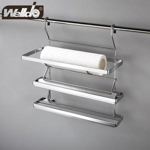 Kitchen Racks Series Triple Paper Roll Holder