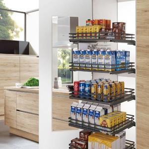 Kitchen Basket Rack -  Pantry Units Basket Pull-out Basket For 600mm Cabinet