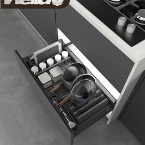 Kitchen Base Cabinet Pull-out Basket for 600/700/720/750/800/900mm Cabinet