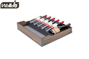 Kitchen Storage System - Red Wine Holder Storage Drawer