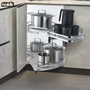 Kitchen Basket Corner - Kitchen Accessories Soft Close S Corner Basket For 850*900mm Cabinet