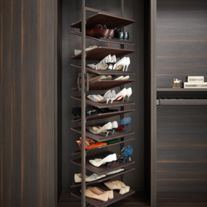 wardrobe system 360 degree Rotating shoes organizer WD-XZJ Series 